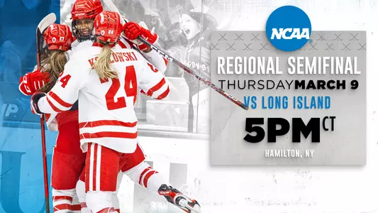 Wisconsin Women's Hockey vs. LIU Preview Graphic
