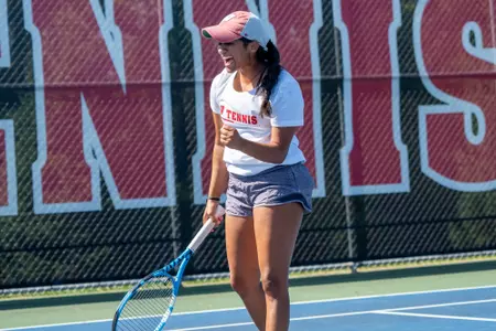 Anisha Apte celebrates