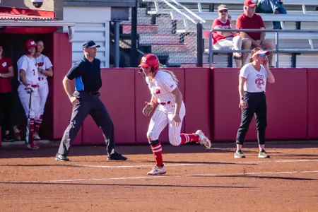 Katie Keller running home