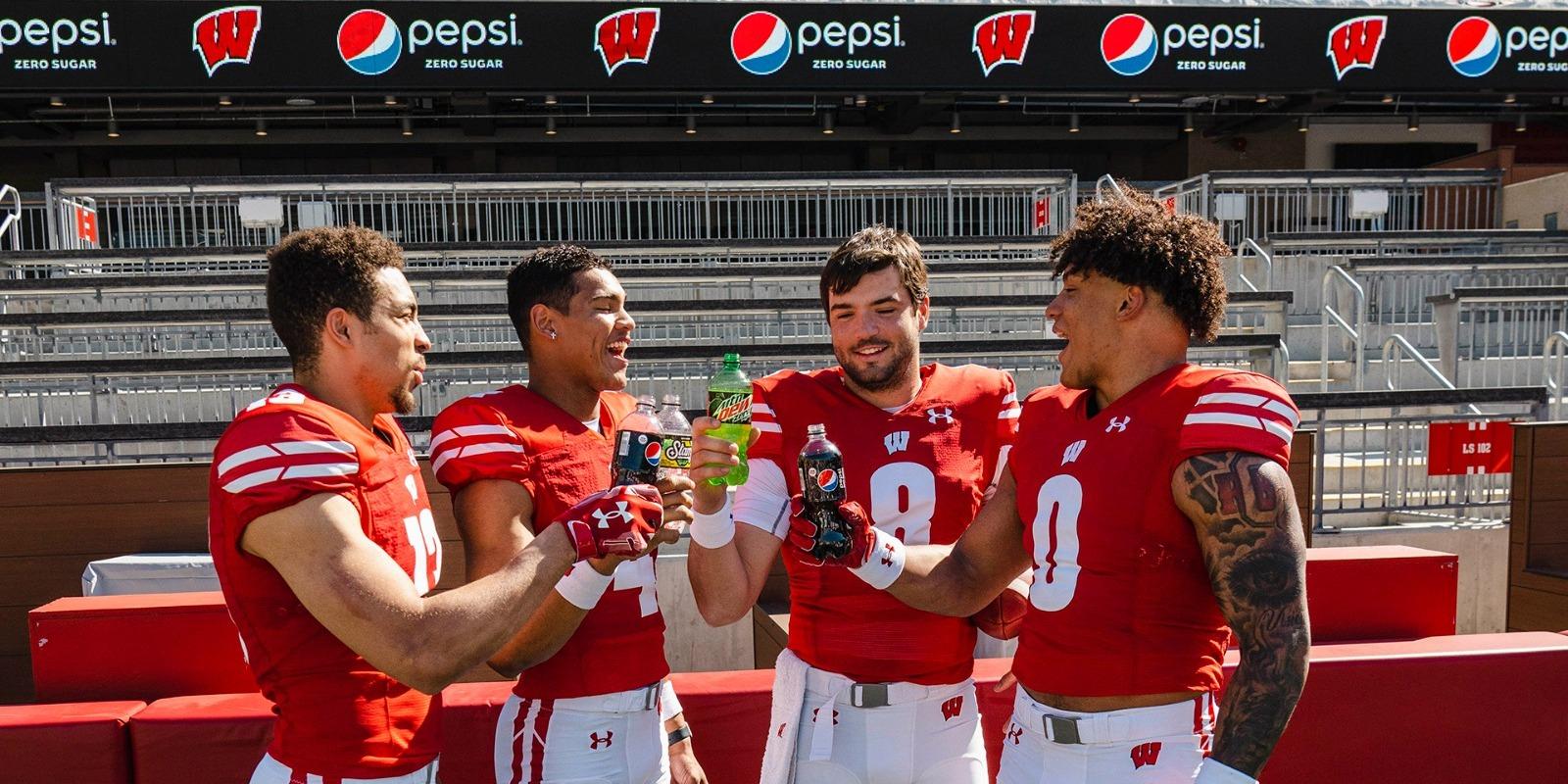 Official image for Pepsi-Cola of Madison Renews Official Wisconsin Athletics Partnership Through 2028–29