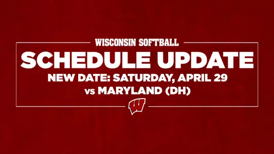 SB Schedule Change at Maryland