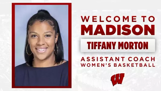 Tiffany Morton graphic announcing her hiring