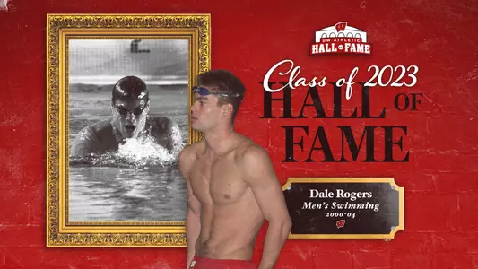 UW Athletic Hall of Fame Class of 2023 - Dale Rogers, Men's Swimming & Diving