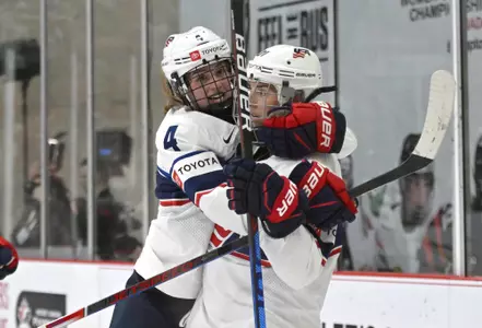 Hockey: IIHF Women's World Championship Hockey-USA at CANADA