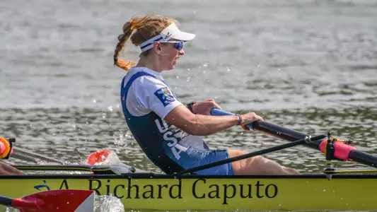 Maddie Wanamaker at 2019 World Rowing Championships