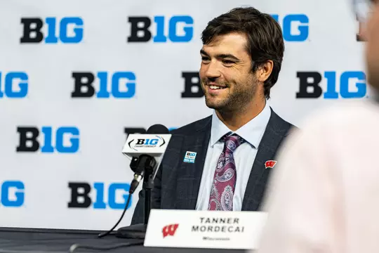Tanner Mordecai Big Ten Media Days 2023