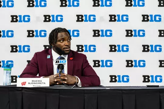 Maema Njongmeta Big Ten Media Days 2023