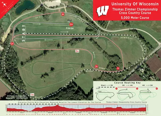 Zimmer Course 5K Map - 2023 Update