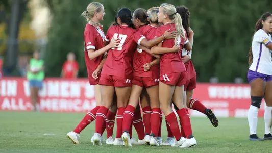 Post goal celebration