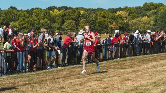 Sam Craig races towards finish line at Badger Classic