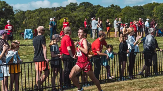 Oliver Paleen nears finish line at Badger Classic