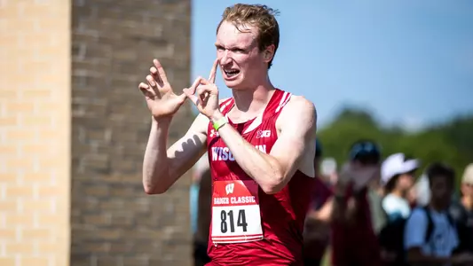 Josh Truchon won the 2023 Badger Classic on Saturday Sep. 9th at the Zimmer Championship Cross Country Course.