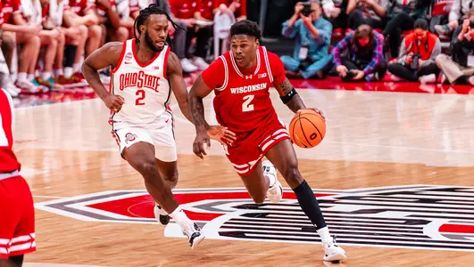 AJ Storr during a game at Ohio State