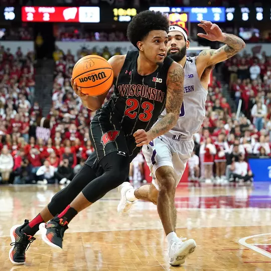 Chucky Hepburn during a game against Northwestern in 2023