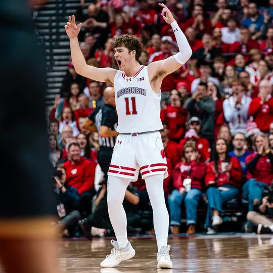 Max Klesmit during a game against Northwestern