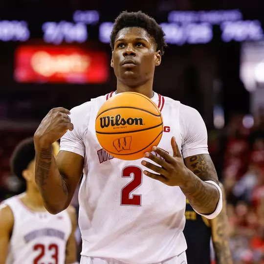 AJ Storr at the free throw line