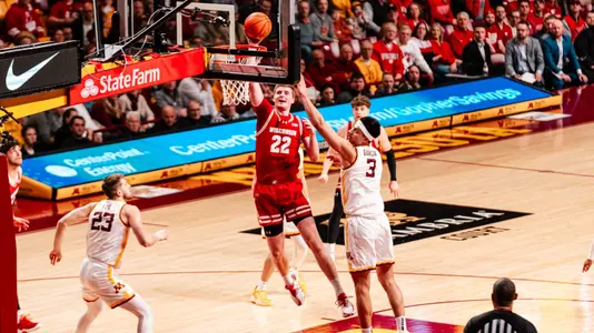 Steven Crowl (22) against Minnesota
