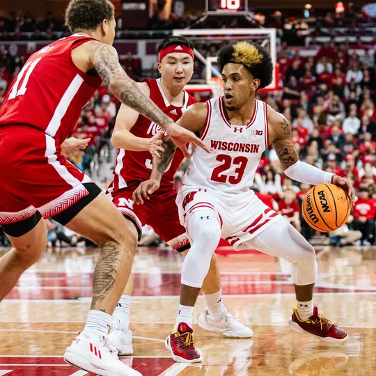 Chucky Hepburn during a game against Nebraska
