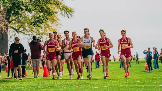 Men running at Sean Earl Invite