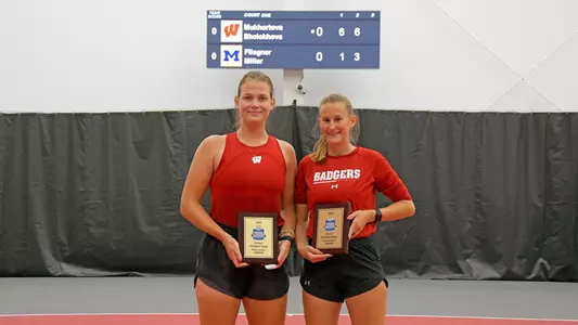 Maria Sholokhova and Alina Mukhortova