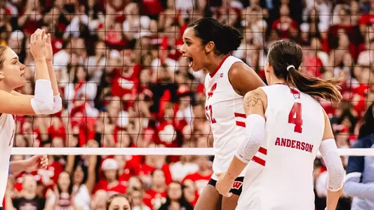 Carter Booth celebrates
