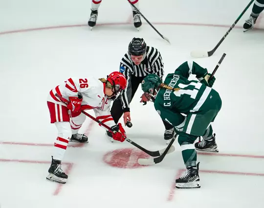 Casey O'Brien faces off against Bemidji State 10.24.24