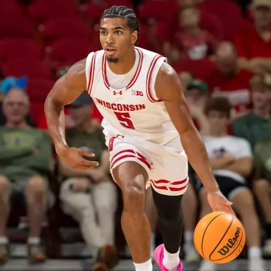 Daniel Freitag in red-white scrimmage 2024-25