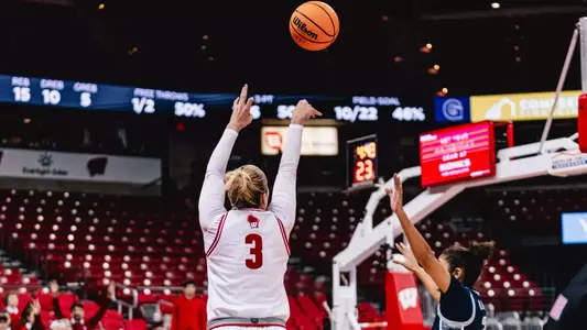 Tess Meyer shoots three