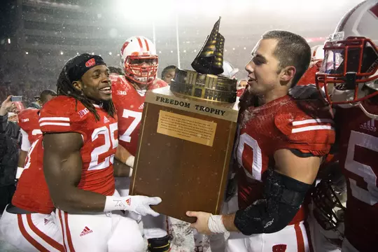 Melvin Gordon - Freedom Trophy vs. Nebraska in 2014