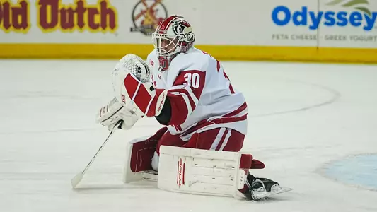Scarfone makes a save vs. OSU