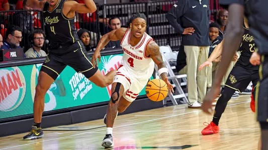 Kamari McGee during a game against UCF at the Greenbrier Tip-Off