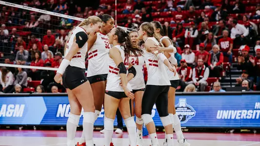 Badgers celebrate in match Texas A&M