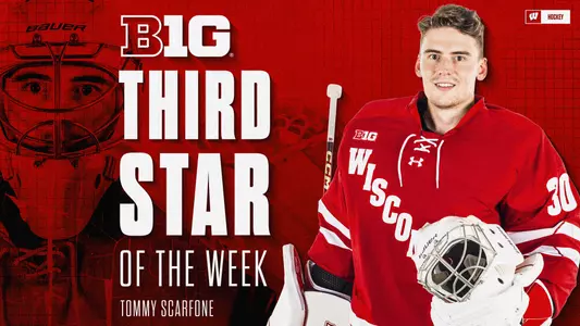 Tommy Scarfone Big Ten Third Star of the Week