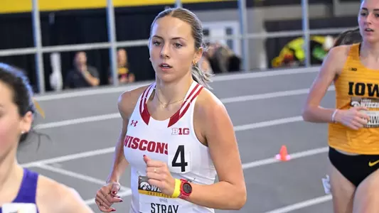 Myra Stray competes at the Larry Wieczorek Invitational on Jan. 20 2024