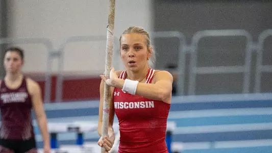at the Badgers Windy City Invitational on Feb. 9 2024