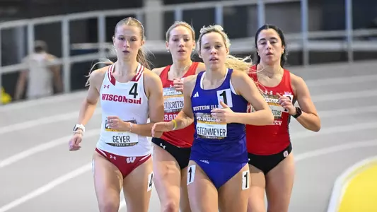 Katya Geyer competes at the Larry Wieczorek Invitational on Jan. 20 2024