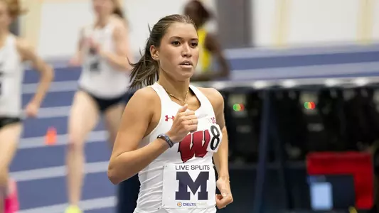 Ruby Madden competes at the Michigan Invitational