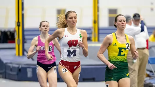 Mya Bunke competes at the Michigan Invitational on Feb. 2 2024