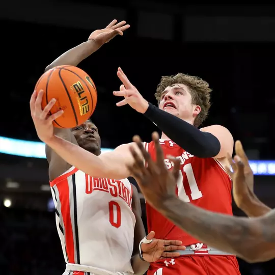 Max Klesmit (11) against Ohio State