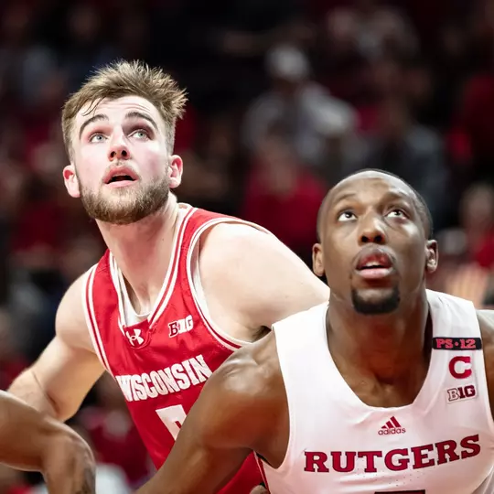 Tyler Wahl (5) against Rutgers