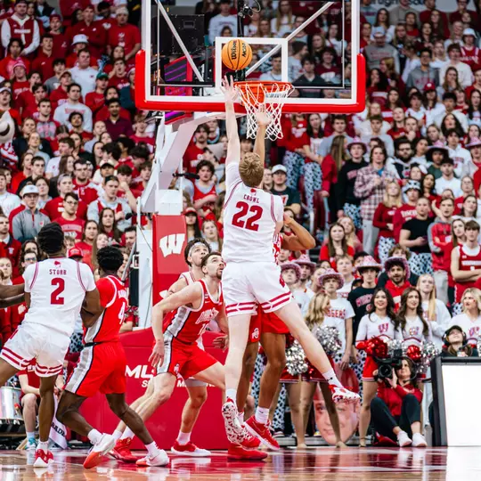 Steven Crowl (22) against OSU
