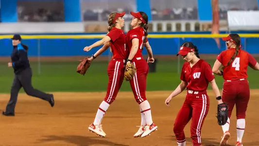 Softball celebration