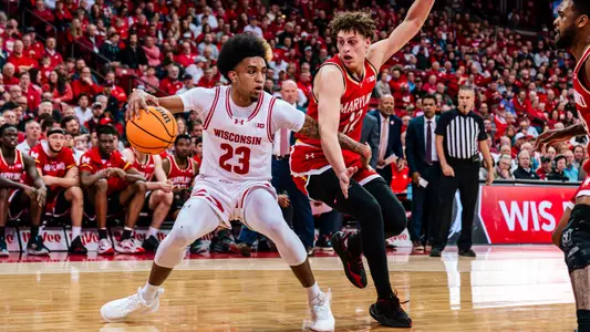 Chucky Hepburn (23) against Maryland