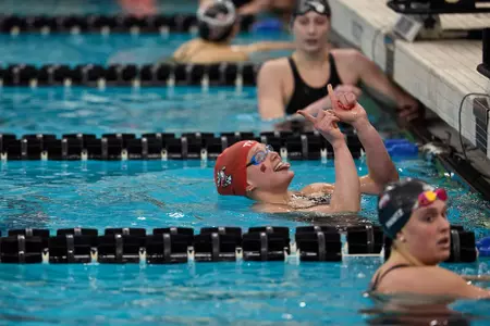 West Lafayette, Indiana, Feb 22, 2024. BigTen Womens Swim and Dive Championships. Photo: Michael Ringor