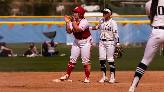 Eden Dempsey celebrates double against Long Beach State