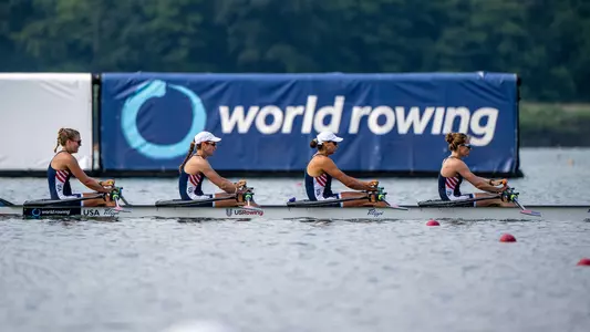 Lauren O'Connor and Sophia Vitas race for Team USA