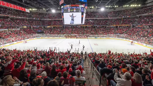 Kohl Center ice for hockey