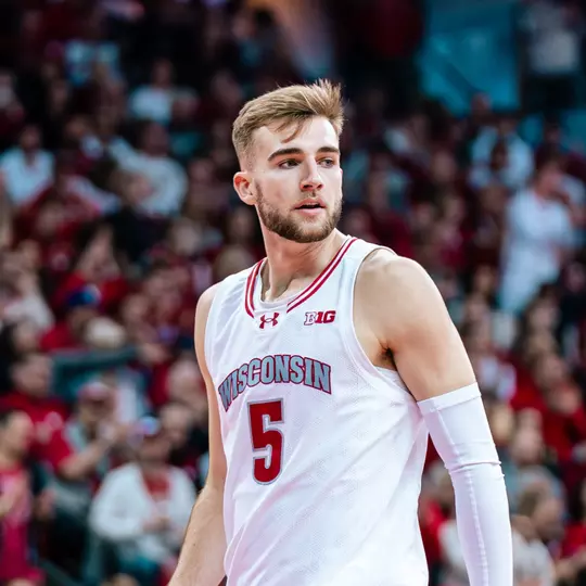 Tyler Wahl (5) against Purdue