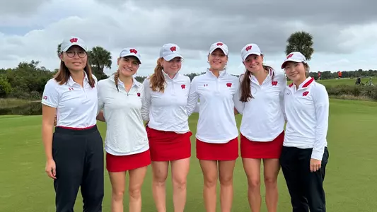Wisconsin women's golf at the 2024 FAU Paradise Invitational