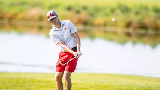 Daniel Aas at the 2023 Badger Individual tournament